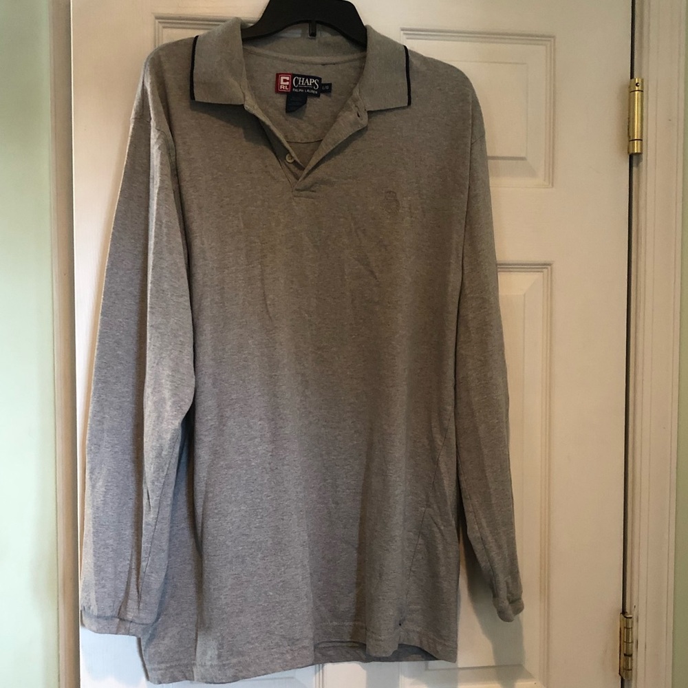 Chaps Men’s long sleeve polo